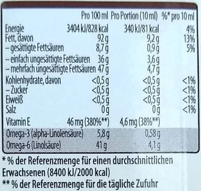 undefined, Becel Omega 3 Pflanzenöl 500ML