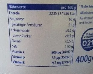 undefined, Rama Original 60% Fett 400G