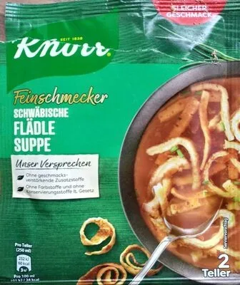 undefined, Knorr Feinschmecker Schwäbische Flädle Suppe 34G