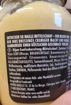 undefined, Maille Senf mittelscharf cremig und mild 200ML