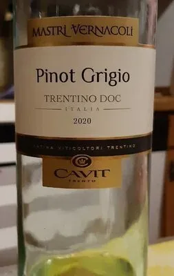 undefined, Mastri Vernacoli Pinot Grigio Trentino DOC 0,75L