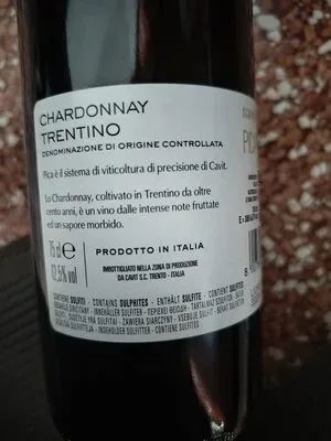 undefined, Mastri Vernacoli Chardonnay Trentino DOC 0,75L