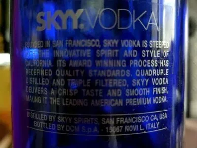 Skyy, Vodka Orginal -  Spirituosen 70 cl