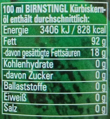 undefined, Ölmühle Birnstingl 100% Steirisches Kürbiskernöl g.g.A. 250ML