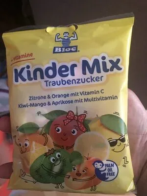 Hermes Arzneimittel GmbH, Bloc Kinder Mix Traubenzucker verschiedene Geschmacksrichtungen Beutel 75 g