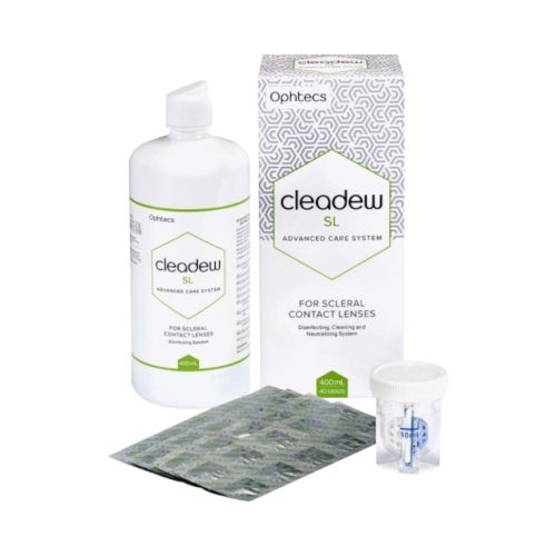 Cleadew, Cleadew Sl - 100ml + 10 Tabletten + Behälter | Pflegemittel