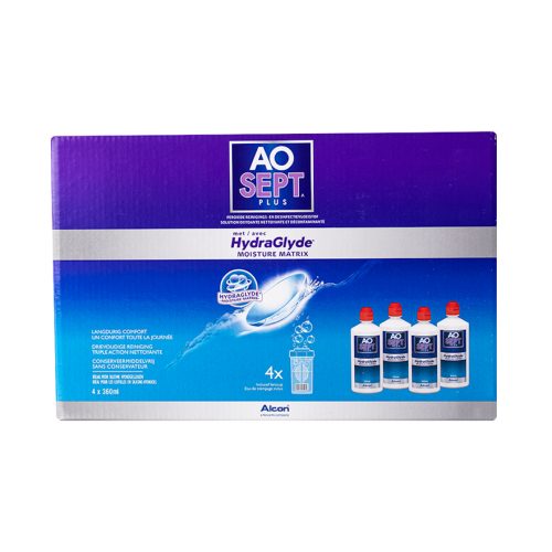 AO Sept Plus, Aosept Plus mit HydraGlyde 4 x 360ml
