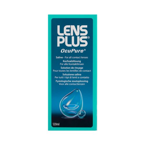Lens Plus OcuPure, Lens Plus OcuPure 120ml | Kochsalzloesungen