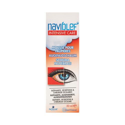 Naviblef, Naviblef Intensive Care Augenlidschaum 50ml | Augentropfen