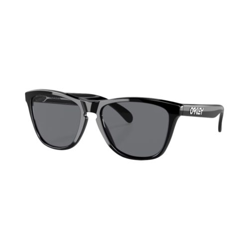 OAKLEY, Oakley Frogskins 24-306 Polished Black/Grey Sonnenbrille | Sonnenbrillen