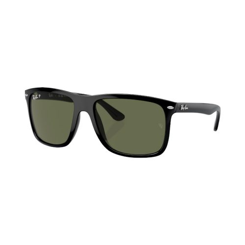 Rayban, Ray-Ban Boyfriend Two Grün auf Schwarz Pol M | Sonnenbrillen