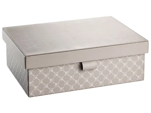 Schubiger Möbel, Joop Box Grösse l, Beige H: 12 cm  | Schubiger Möbel