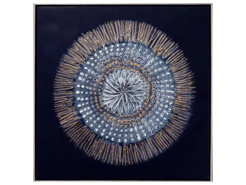 image LAND Bild Mandala Gelassenheit Blau | Schubiger Möbel