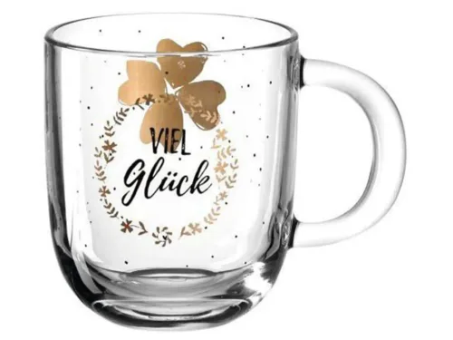 Leonardo, Kaffeetasse Leonardo Transparent Glas 15 cm - Kaffeetasse