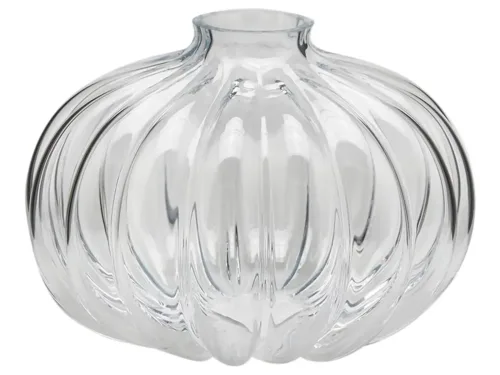 Edg, Edg Vase Klarglas H: 25 cm  | Schubiger Möbel