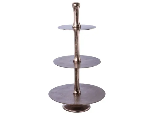Gasper, Gasper Etagere 3-Teilig, Anthrazit D: 95 cm  | Schubiger Möbel