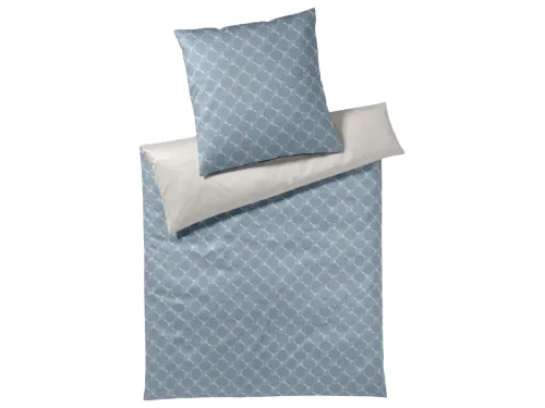 Schubiger Möbel, Elegante Bettwäsche Cornflower Double, Bright Blue  | Schubiger Möbel