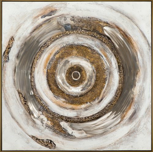 image LAND Bild Goldene Meditation Gelb | Schubiger Möbel