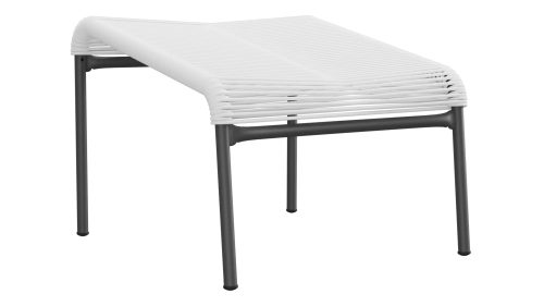 Schaffner Spaghetti-Fuss-Hocker Säntis Weiss | Schubiger Möbel