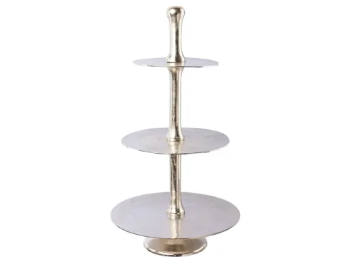 Gasper, Gasper Etagere Aluminium, Silver H: 95 cm  | Schubiger Möbel