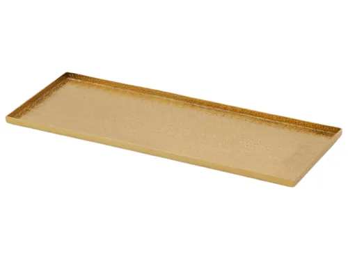 Edg, Edg Teller Metall Bronze H: 17 cm  | Schubiger Möbel