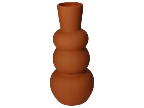 Kersten, Kersten Vase Steingut Terracotta H: 30 cm  | Schubiger Möbel