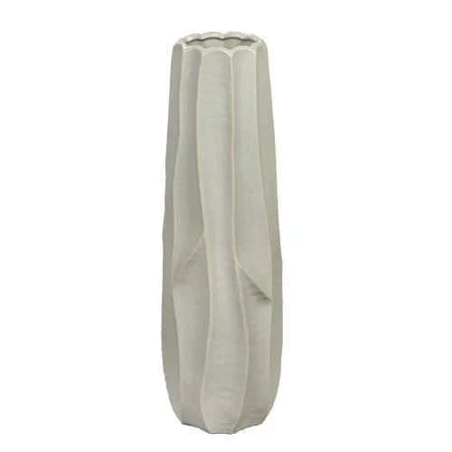 Gilde Vase Fortuna Keramik Grün H: 49 cm  | Schubiger Möbel