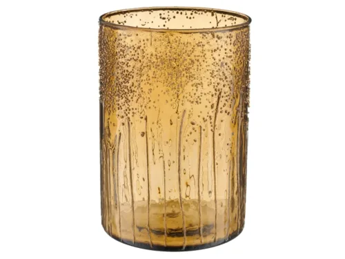 Gasper, Gasper Windlicht Glas, Senf  | Schubiger Möbel