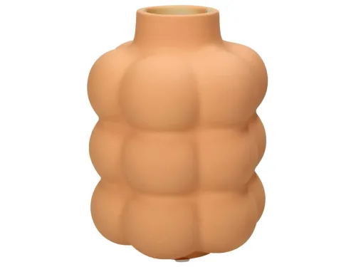 Kersten, Kersten Vase Peach Matt H: 17 cm  | Schubiger Möbel