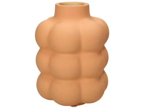 Kersten Vase Peach Matt H: 17 cm  | Schubiger Möbel