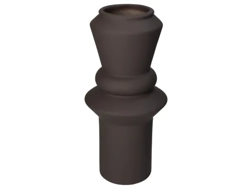 Kersten, Kersten Vase Dunkelbraun H: 28 cm  | Schubiger Möbel
