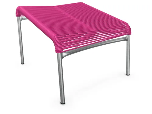 Schubiger Möbel, Schaffner Spaghetti-Fuss-Hocker Säntis Weiss | Schubiger Möbel