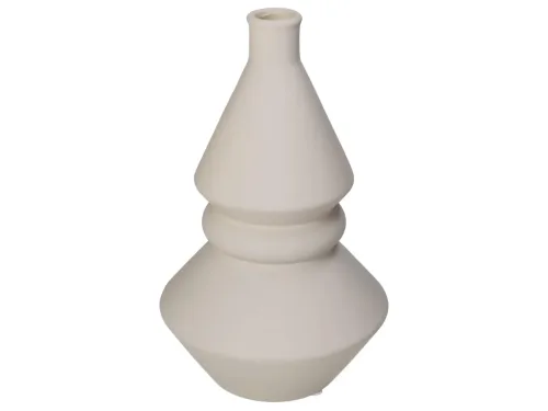 Kersten, Kersten Vase Beige H: 24 cm  | Schubiger Möbel