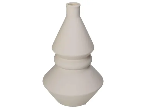 Kersten Vase Beige H: 24 cm  | Schubiger Möbel