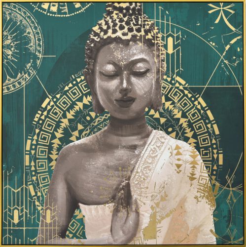 image LAND Gemälde Meditierender Buddha  | Schubiger Möbel