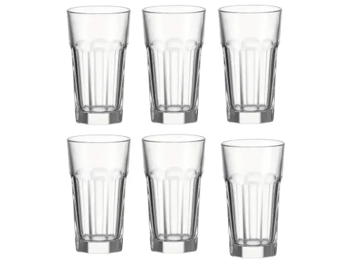 Leonardo, Longdrinkgläser-Set Leonardo Transparent Glas 0.34 l - Longdrinkgläser-Set