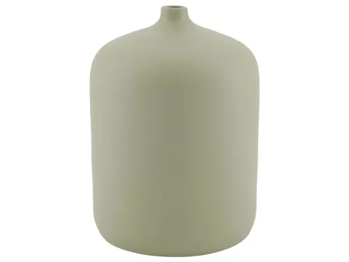 Decofinder, Decofinder Vase Flasche Terracotta, Grau  | Schubiger Möbel