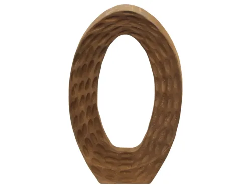 Decofinder, Decofinder Objekt Oval Stehend, Braun  | Schubiger Möbel