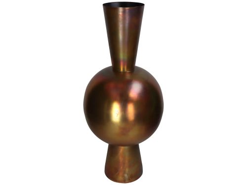 LIVIQUE, Vase Myko Bronze Metall 70 cm - Vase