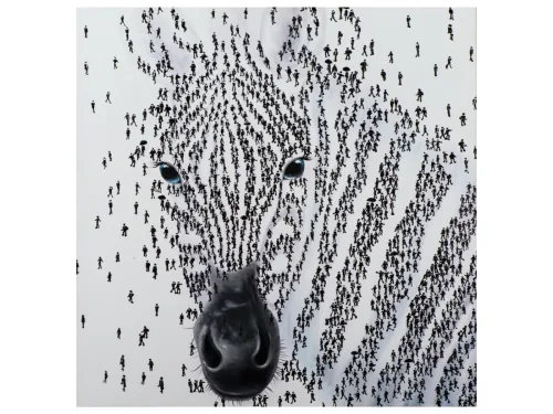 image LAND Bild Zebra H: 115 cm  | Schubiger Möbel