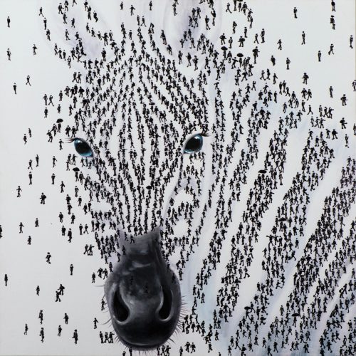 image LAND Bild Zebra H: 115 cm  | Schubiger Möbel