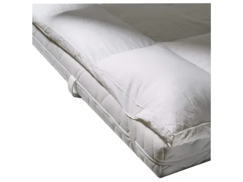 Billerbeck, Billerbeck Topper Caria Weiss - Material: Federn - Topper