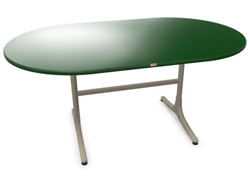 Schubiger Möbel, Schaffner Gartentisch Schaffhausen Oval Grau | Schubiger Möbel