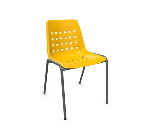 Schubiger Möbel, Schaffner Schalen-Stuhl Bermuda Weiss | Schubiger Möbel