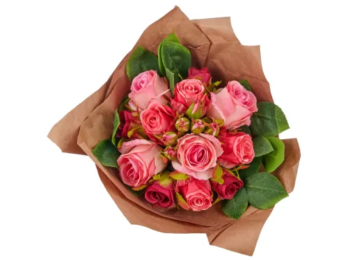 Gasper, Gasper Kunstblume Rosenstrauss, Pink  | Schubiger Möbel