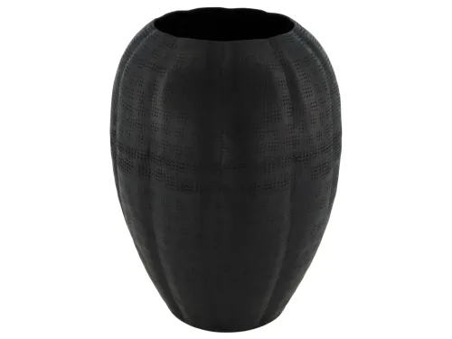 Decofinder, Decofinder Vase Aluminium, Schwarz  | Schubiger Möbel