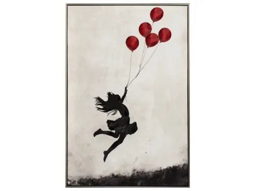 image LAND Bild Jumping Ballon Girl  | Schubiger Möbel