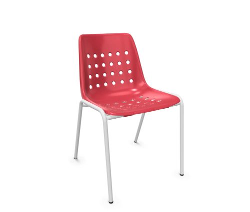 Schubiger Möbel, Schaffner Schalen-Stuhl Bermuda Weiss | Schubiger Möbel