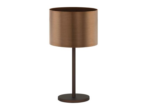 LIVIQUE, Tischlampe Saganto 1 Braun Kunststoff/Metall 66 cm - Tischlampe