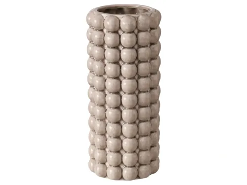 Schubiger Möbel, Boltze Vase Morten, Steingut, Beige  | Schubiger Möbel